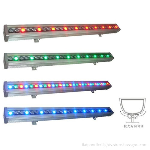 Outdoor Lighting High Power Ip65 Rgb Led Wall Washer Lights 30w 24vdc